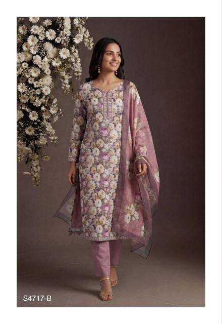 Ganga layla 4717 Dress material online shopping